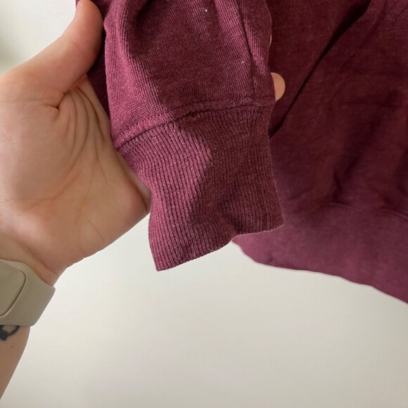 Ten Tree Graphic Forest Pullover Hooded Jacket Red Berry Women’s Size XS - Picture 7 of 11